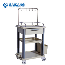 SKR019-ITT Functional Cheap Hospital ABS Medical Drug Nursing Trolley